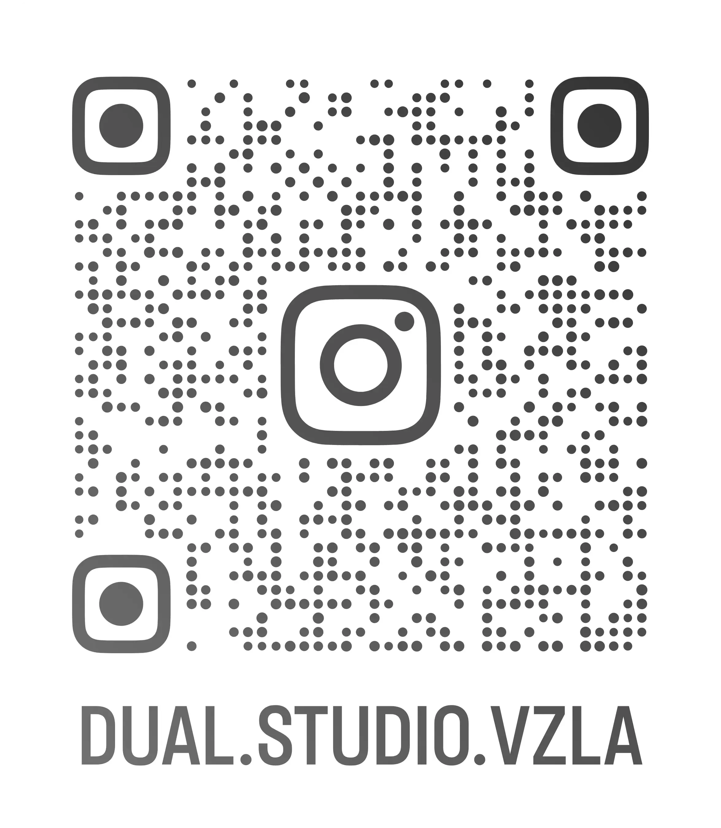 Instagram account QR code